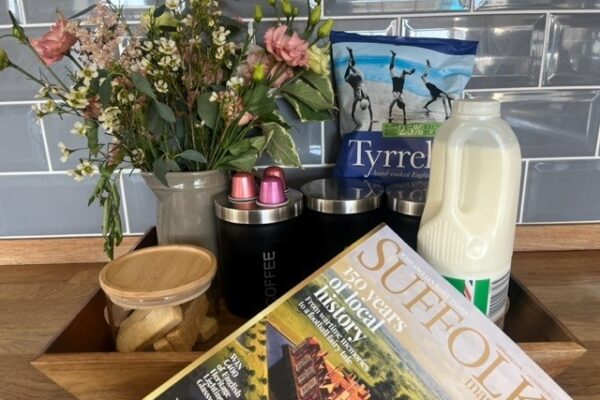 Welcome Tea tray